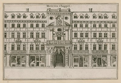 Capela de Mercers, Cheapside, Londres de English School