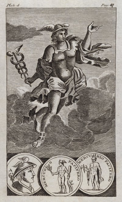 Mercúrio (gravura) de English School