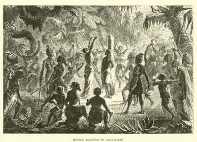 Sacrifícios Meriah em Khondistan de English School