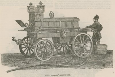 Motor de bombeiros Merryweathers de English School