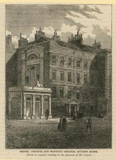 Srs. Christie e Mansons Original Auction Rooms de English School
