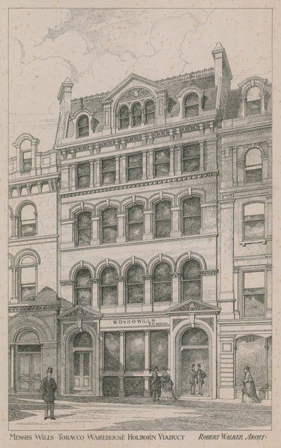 Srs Willis Tobacco Warehouse, Viaduto de Holborn de English School