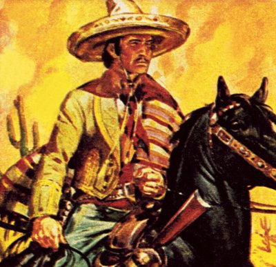Homem de gado mexicano de English School