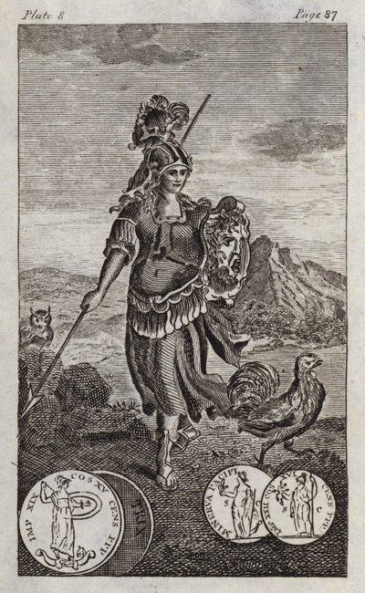 Minerva, ou Pallas (gravura) de English School