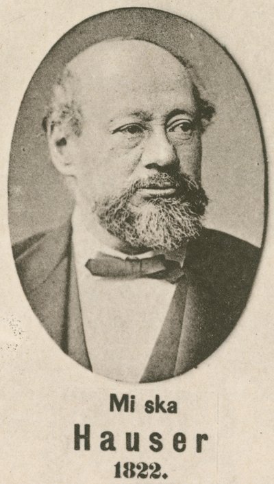 Miska Hauser (gravura) de English School