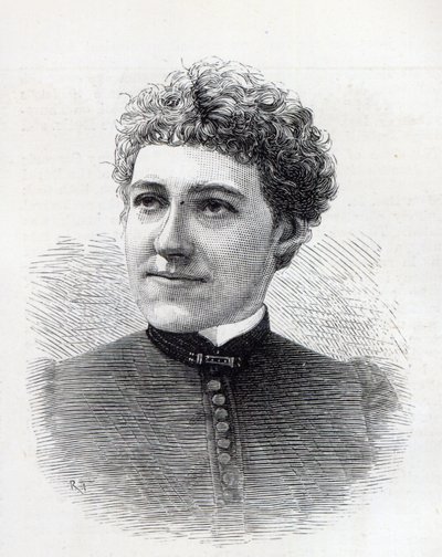Senhorita Charlotte Robinson, Art Home Decorator para Sua Majestade, 1887 de English School