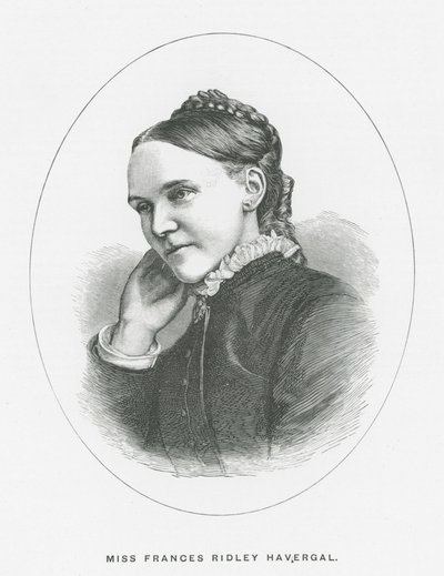 Miss Frances Ridley Havergal (litografia) de English School