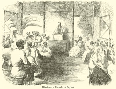 Igreja Missionária no Ceilão de English School