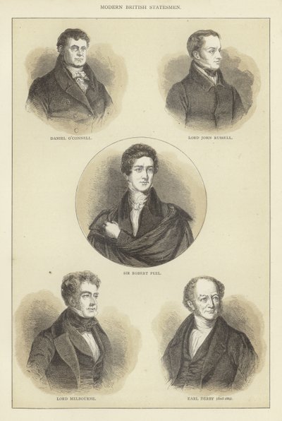 Estadistas britânicos modernos de English School