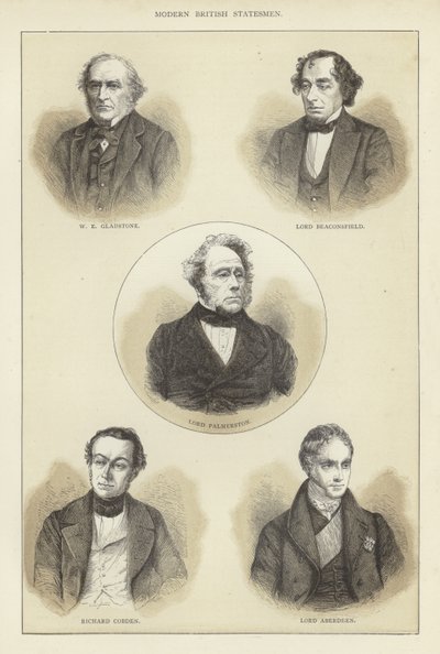 Estadistas britânicos modernos de English School