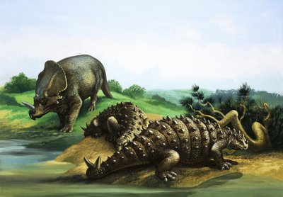 Monoclonius e Scolosaurus de English School