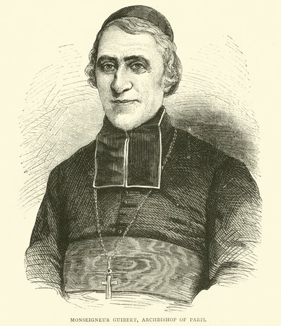 Monsenhor Guibert, Arcebispo de Paris, maio de 1871 de English School