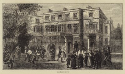 Casa Montagu (gravura) de English School