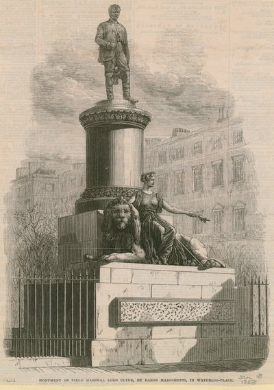 Monumento do marechal de campo Lord Clyde de English School