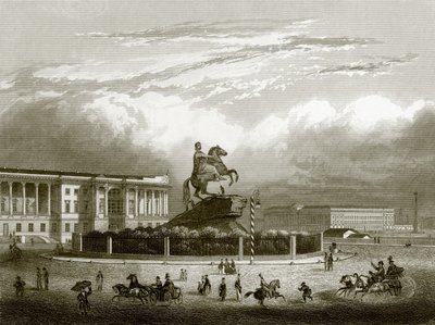 Monumento de Pedro, o Grande de English School