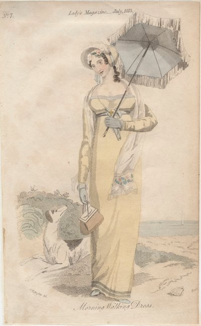 Vestido de passeio matinal de English School