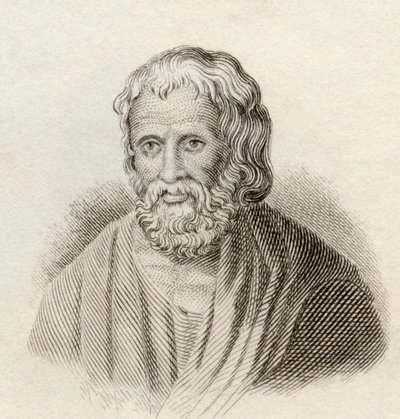 Moschion, do "Dicionário Histórico de Crabb", publicado em 1825 de English School