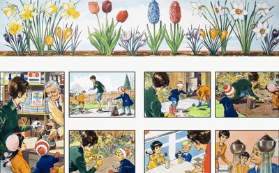 Mãe mostra como de English School