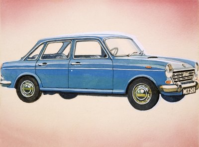 Carros a motor: O Austin de English School