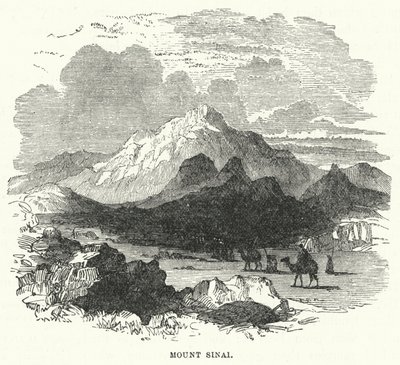 Monte Sinai (gravura) de English School