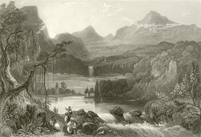 Templos da montanha, lago de Aboo de English School
