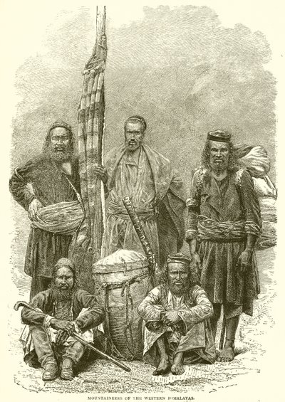 Alpinistas do Himalaia ocidental de English School