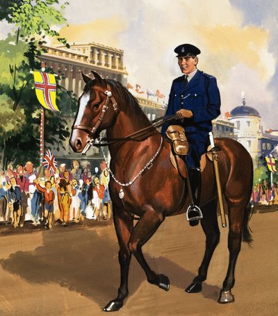 Policial Montado de English School
