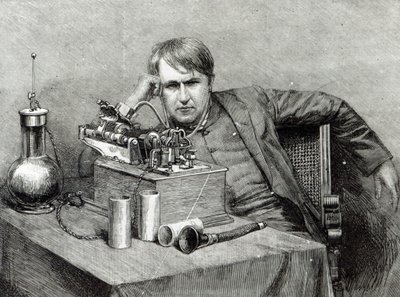 Mr.Edisons New Phonograph de English School