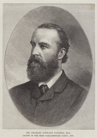 Sr. Charles Stewart Parnell, Deputado, Líder do Partido Parlamentar Irlandês de English School