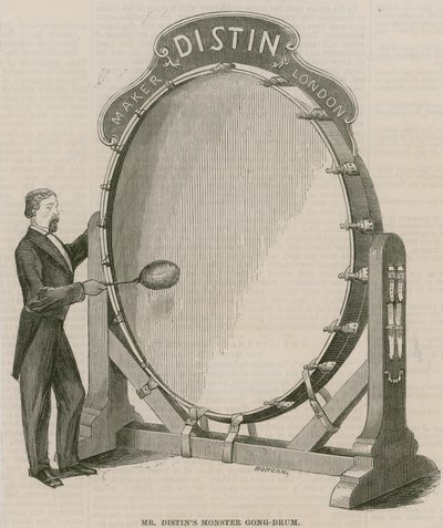 Sr. Distins Monster Gong-Drum de English School