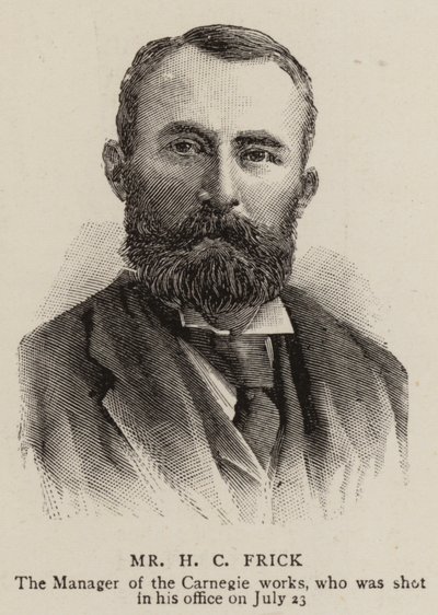 Sr. H C Frick (gravura) de English School