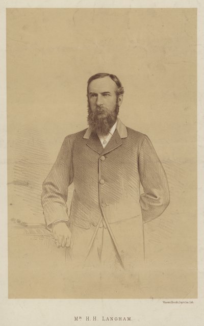 Sr. H H Langham (litho) de English School