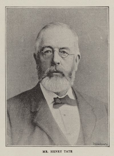 Sr. Henry Tate (gravura) de English School