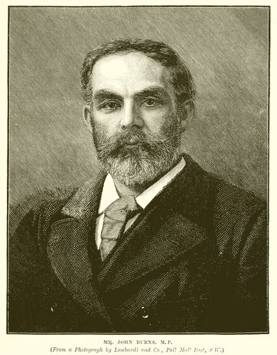 Sr. John Burns, deputado de English School