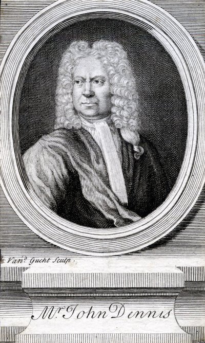 Sr. John Dennis (1658-1734) de English School