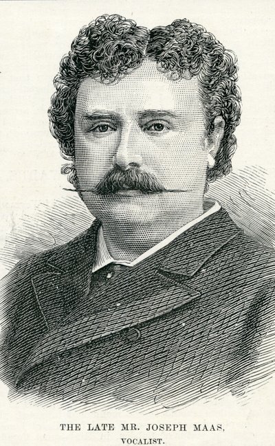 Sr. Joseph Maas (1847-1886), Ilustração para o Gráfico de English School