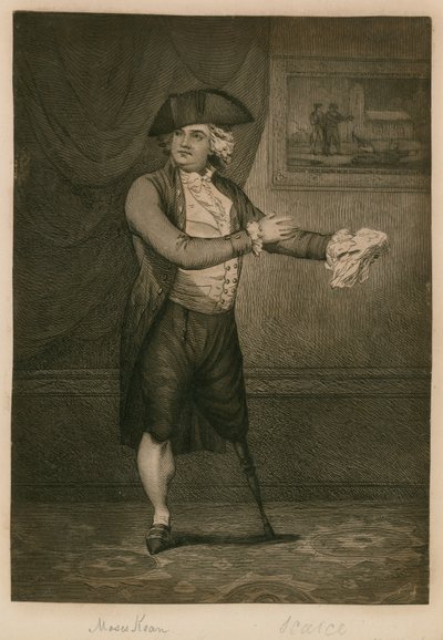 Sr. Moses Keans imitação de Hendersons Hamlet de English School