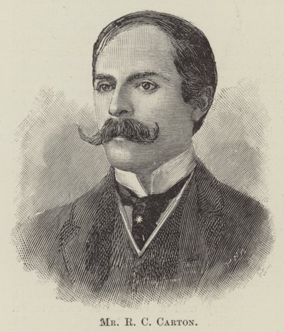 Sr. R C Carton (gravura) de English School