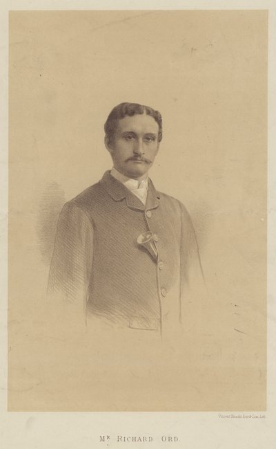 Sr. Richard Ord (litografia) de English School