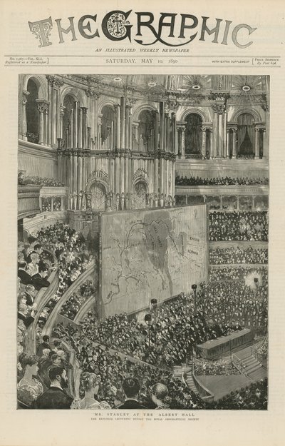 Sr. Stanley no Albert Hall de English School