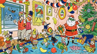 Festa de Natal do Sr. Sapo de English School