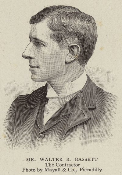 Sr. Walter Bassett (gravura) de English School