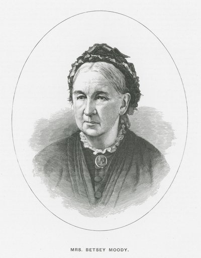 Sra. Betsey Moody (litografia) de English School