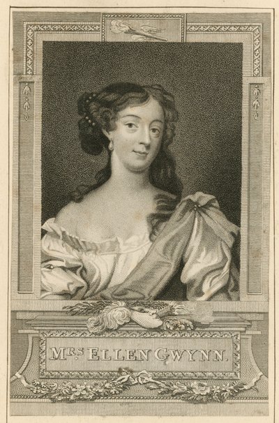 Sra. Ellen Gwynn, atriz de English School