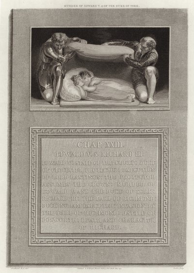 Assassinato de Edward V e do duque de York de English School