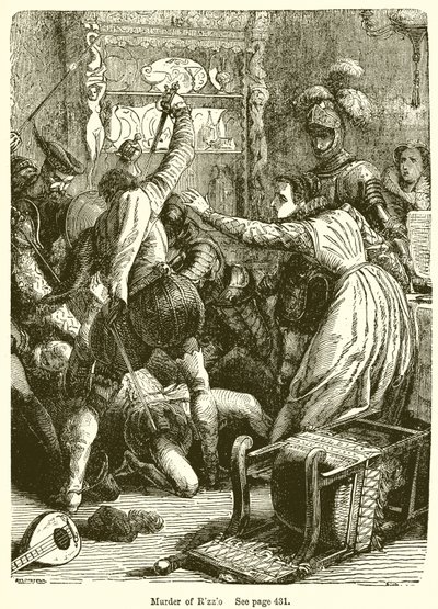 Assassinato de Rizzio de English School