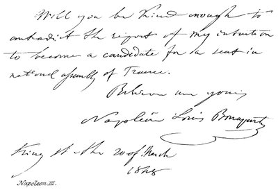 Napoleão III de English School
