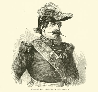 Napoleão III, imperador dos franceses, julho de 1870 de English School