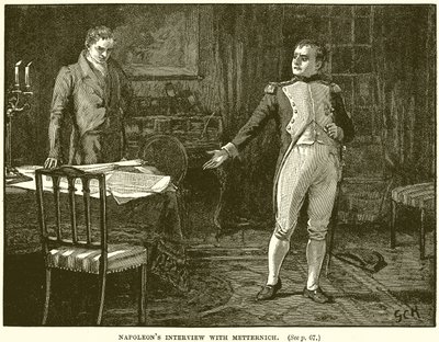 Entrevista de Napoleão com Metternich de English School