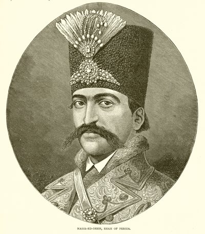 Nasser ed Deen, Xá da Pérsia de English School